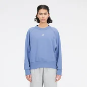 Bluzy damskie - Bluza damska New Balance WT31500MYL  niebieska - miniaturka - grafika 1