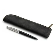 Zestawy piśmiennicze - Zestaw Parker Jotter Richmond Black z czarym etui - miniaturka - grafika 1