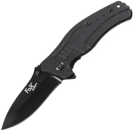 Noże - Nóż składany MFH Fox Outdoor 19 cm Black - miniaturka - grafika 1