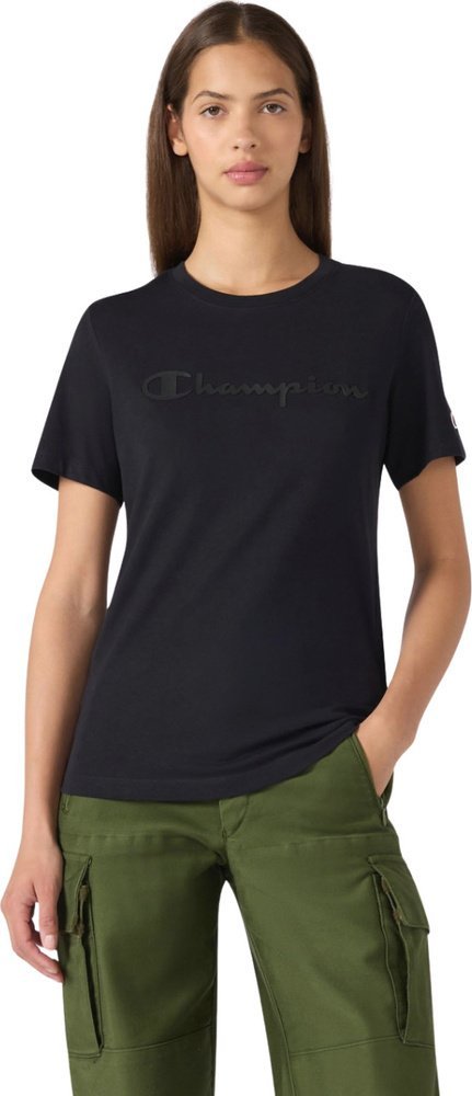 Champion Koszulka damska Champion Short Sleeve czarna 119125 KK001 2XL