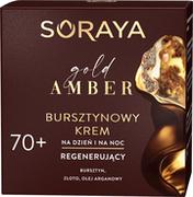 Kremy do twarzy - Soraya Gold Amber 70+ bursztynowy krem regenerujący na dzień i na noc 50ml 109301-uniw - miniaturka - grafika 1