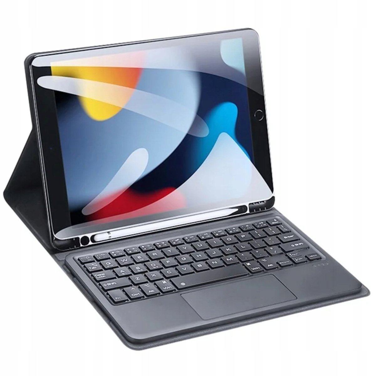 2x Etui z klawiaturą Bluetooth do iPad 10.2 2019/2020/2021, pokrowiec, case