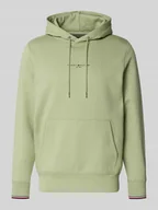 Bluzy męskie - Bluza z kapturem o kroju regular fit z mieszanki bawełny - miniaturka - grafika 1