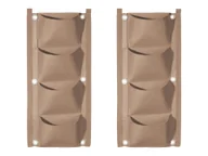 Pozostałe akcesoria do uprawy roślin - PARKSIDE® Worek do sadzonek, 2 sztuki (Worek wiszący do sadzonek, beżowy) - miniaturka - grafika 1