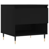 Stoliki dla dzieci - Stolik kawowy, czarny, 50x46x50 cm, materiał drewnopochodny - miniaturka - grafika 1