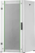 Szafy rack - Szafa Digitus Szafa sieciowa stojąca Hyper Pro 19" 22U rack 600x600, drzwi przód szyba, szary, 1000kg - miniaturka - grafika 1