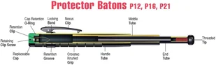 Pałka teleskopowa ASP Protector Friction Loc 12'' (52221) - Pałki obronne - miniaturka - grafika 6
