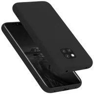 Etui i futerały do telefonów - Pokrowiec Do Huawei MATE 20 PRO Etui w LIQUID CZARNY TPU Silikon Case Cover Obudowa Ochronny Cadorabo - miniaturka - grafika 1