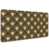 Podkładki na biurko - Duża mata na biurko Motyw art deco 100x50 cm - miniaturka - grafika 1