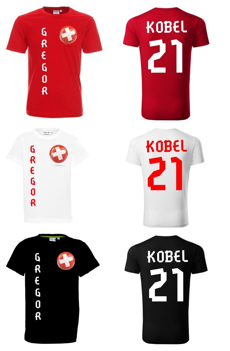 Koszulka Szwajcaria Gregor KOBEL 21 jr