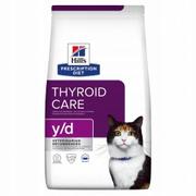 Sucha karma dla kotów - Hill's PD KOT Y/D Thyroid Care Feline KOT 3kg - miniaturka - grafika 1