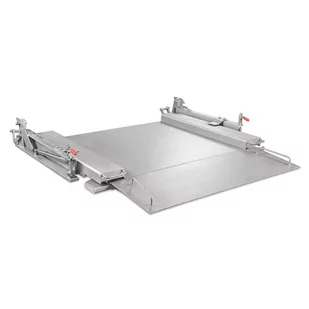 OHAUS Defender 5000 DFL1500WL, 1500kg, 1250x1250mm - niskoprofilowa platforma wagowa nierdzewna z otwieranym pomostem - Akcesoria do urządzeń pomiarowych - miniaturka - grafika 1