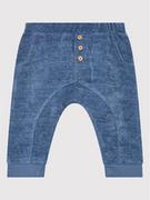 Spodnie i spodenki dla dziewczynek - United Colors Of Benetton Spodnie dresowe 33PFAF00G Granatowy Regular Fit - miniaturka - grafika 1