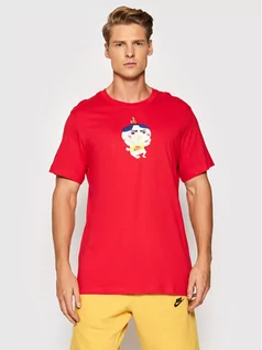 Koszulki męskie - Nike T-Shirt Food Ramen DD1322 Czerwony Standard Fit - grafika 1