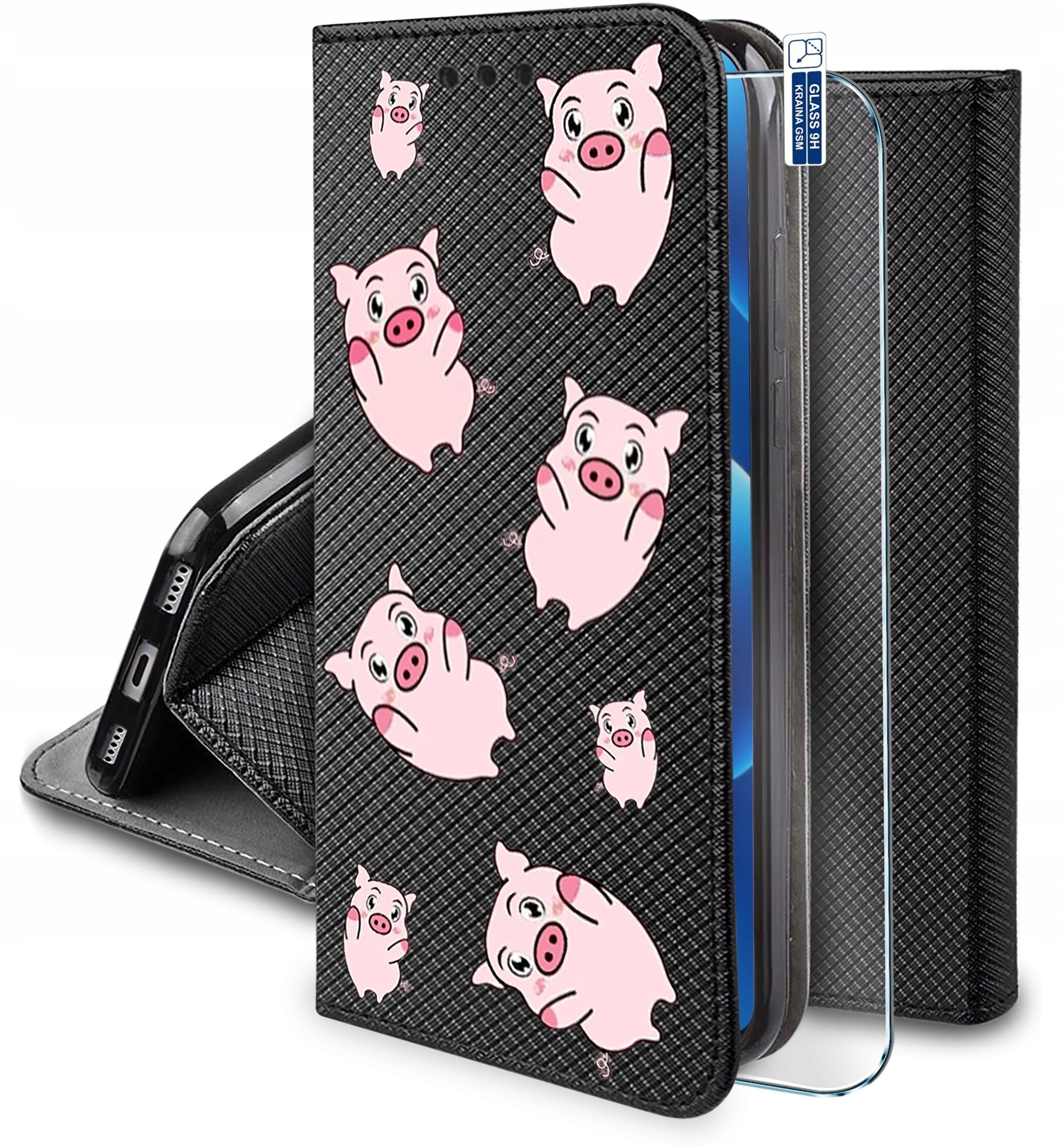krainaGSM Etui Do Google Pixel 11 Magnet Wzory Case Portfel + Szkło 9H