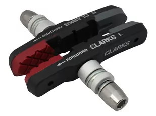 Clarks Clarks Triple Compound Brake Shoes for V-Brake 2020 Klocki hamulcowe CPS301 - Części rowerowe - miniaturka - grafika 1