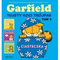 Garfield Tłusty Koci Trójpak Tom 2 Jim Davis - Książki o kulturze i sztuce - miniaturka - grafika 1