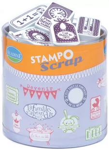 Stempelki, narodziny, 27 sztuk - Scrapbooking - miniaturka - grafika 1