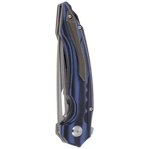 Nóż składany Bestech Ornetta Carbon Fiber / Blue G10, Stonewash / Satin N690 by Kombou (BL02A) - Noże - miniaturka - grafika 7
