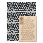 Szablony malarskie - Szablon Malarski powtarzalny Geometryczny triangle - miniaturka - grafika 1