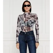 Bluzki damskie - GUESS Bluzka ADRIANA | Slim Fit - miniaturka - grafika 1