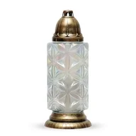 Lampiony i znicze - Znicz 13 x 36 cm 75 h 230 g złoty - miniaturka - grafika 1