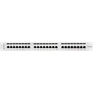 Akcesoria do szaf serwerowych - Lanberg Patch panel 24 port 1U CAT.5e Ekranowany Szary PPS5-1024-S - miniaturka - grafika 1