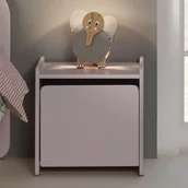 Szafy i szafki dla dzieci - Różowa szafka nocna Vipack Kiddy - miniaturka - grafika 1
