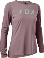 Odzież motocyklowa - Fox W Flexair Pro Ls Jersey Plum Perfect - miniaturka - grafika 1