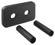 Akcesoria grzewcze - BRUCKNER Rozeta maskująca do zestawu przyłączeniowego WICHER kolor czarny mat 600.315.6 - miniaturka - grafika 1