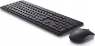 Zestawy myszka + klawiatura - Dell Zestaw bezprzewodowy mysz i klawiatura KM3322W UK QWERTY - miniaturka - grafika 1