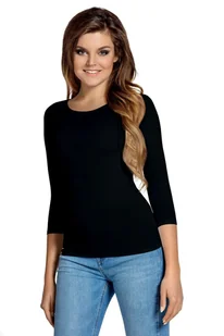 Babell Bluzka Manati 3/4 Czarna Czarny XXL - Bluzki damskie - miniaturka - grafika 1