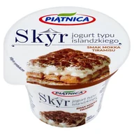 Kefiry, jogurty, maślanki - Piątnica Skyr jogurt typu islandzkiego smak mokka tiramisu 150 g - miniaturka - grafika 1