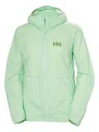 Kurtki i kamizelki sportowe damskie - Helly Hansen Kurtka funkcyjna "Roam" w kolorze zielonym - miniaturka - grafika 1