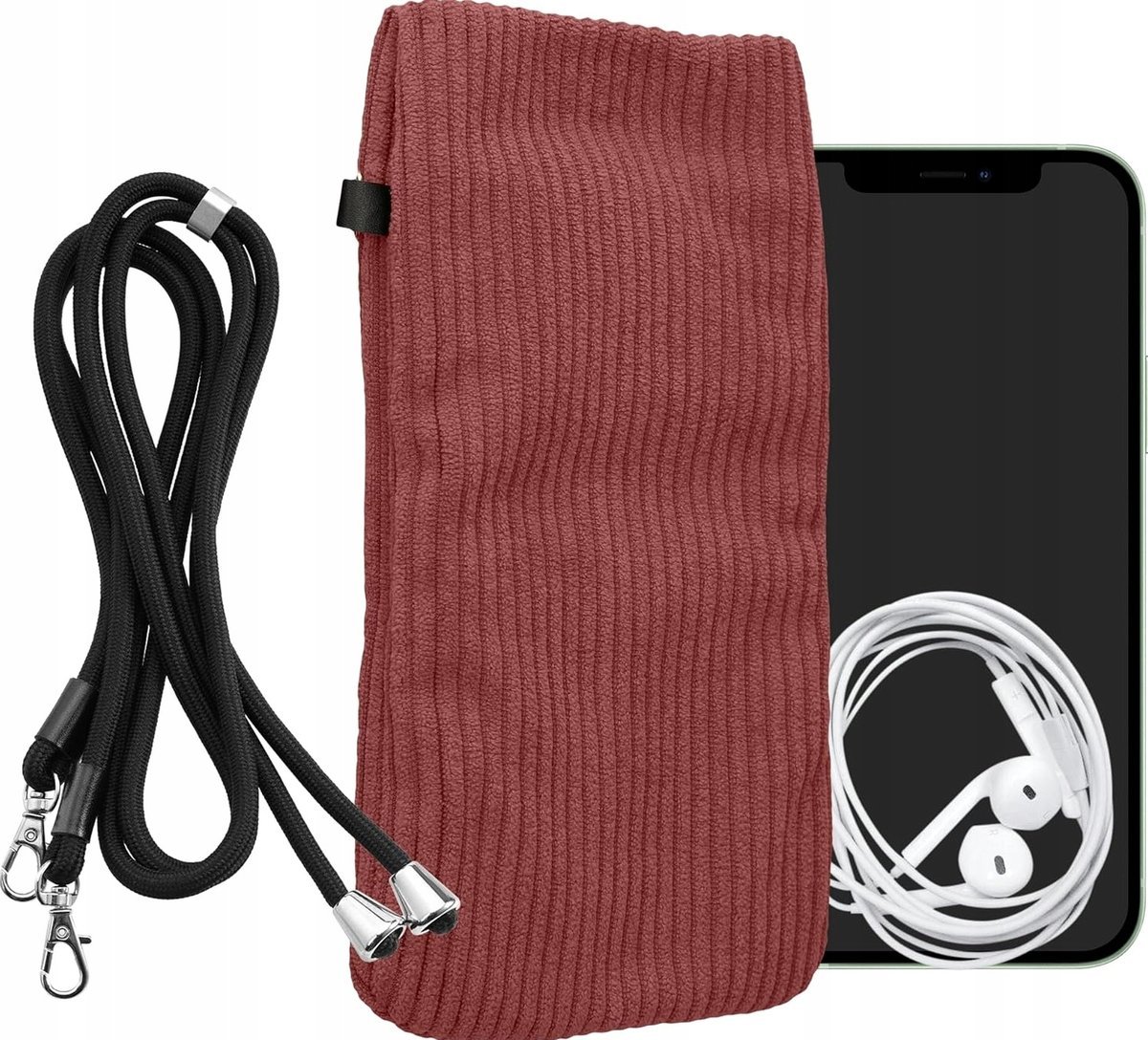 POKROWIEC OCHRONNY SMARTFON XL 67 68 CALA ETUI SZNUREK SZTRUKS MAGNETYCZNY