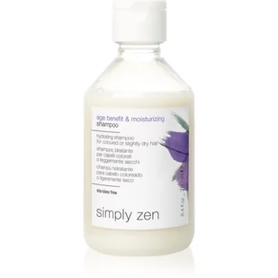 Simply Zen Simply Zen Age Benefit & Moisturizing Shampoo nawilżający szampon do włosów farbowanych i delikatnie suchych 250ml - Szampony do włosów - miniaturka - grafika 1