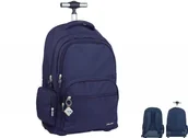 Plecaki - Plecak na kółkach 6 zamków (25L) seria 1918. granatowy MILAN (625601SNCB) - miniaturka - grafika 1