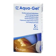 Apteczki i materiały opatrunkowe - Aqua-Gel, sterylny opatrunek hydrożelowy, 6 x 12 cm, 1 szt. - miniaturka - grafika 1