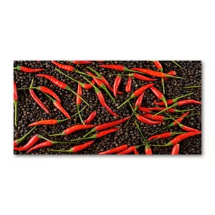 Foto obraz szklany Papryczki chilli - Foto gadżety - miniaturka - grafika 1