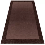 Dywany - Modny dywan winylowy Brązowa rama 60x90 cm - miniaturka - grafika 1