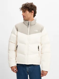 The North Face Męska kurtka pikowana - Saikuru Mężczyźni beżowy|szary jednolity, S - Kurtki męskie - miniaturka - grafika 1