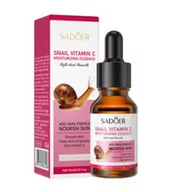 Serum do twarzy - Sadoer, Serum nawilżająco-rozjaśniające, Snail, 15g - miniaturka - grafika 1