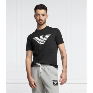 Emporio Armani T-shirt Regular Fit - Koszulki męskie - miniaturka - grafika 1