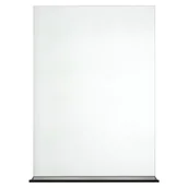 Lustra - Lustro łazienkowe Ben 50 x 70 cm czarny - miniaturka - grafika 1