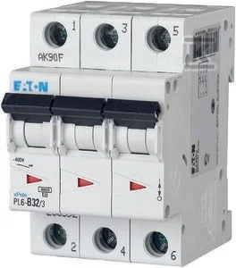 Wyłącznik nadprądowy 6kA PL6-D32/3 - Bezpieczniki elektryczne - miniaturka - grafika 1