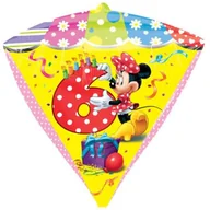 Urodziny dziecka - Amscan Balon foliowy "Minnie Mouse 6 urodziny", 17" DMZ 28626 - miniaturka - grafika 1