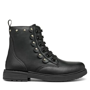 Botki Geox Eclair J469QA 000BC C9999 S Czarny - Buty dla dziewczynek - miniaturka - grafika 1