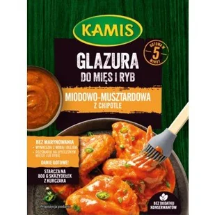 Kamis Glazura miodowo-musztardowa 20g - Zdrowa żywność - miniaturka - grafika 1