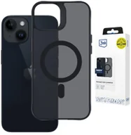 Etui i futerały do telefonów - 3MK Apple iPhone 13/14 - 3mk Hardy Hazy MagCase Black - miniaturka - grafika 1