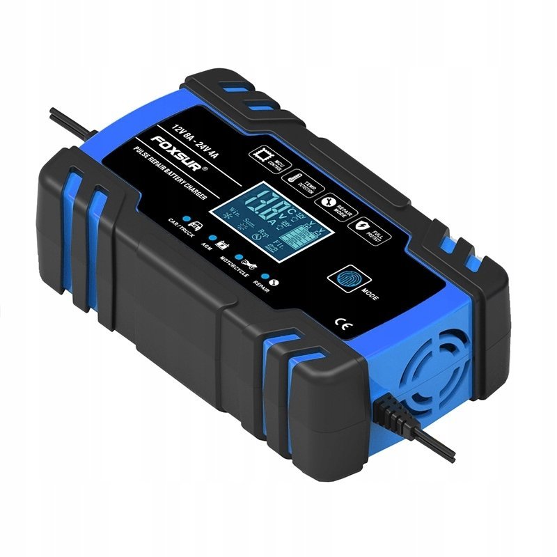 AWTools EM FOXSUR EM05005 12V&24V 8A LCD